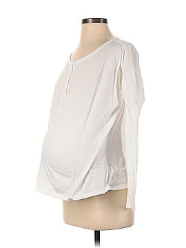 Gap - Maternity Long Sleeve Henley (view 1)