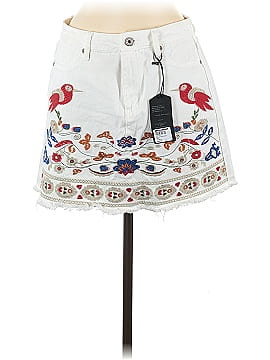 Umgee Denim Skirt (view 1)