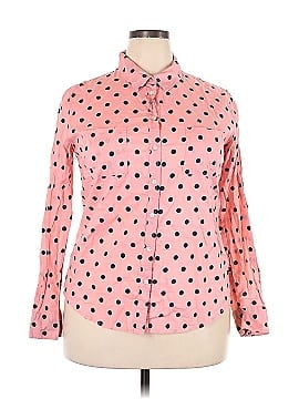 Merona Long Sleeve Button-Down Shirt (view 1)