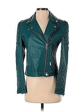Samantha Sipos Green Quilted Bomber (view 1)