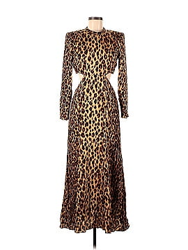 A.L.C. Leopard Gabriela Gown (view 1)