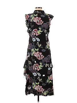 Marissa Webb Collective Black Floral Button Down Dress (view 2)