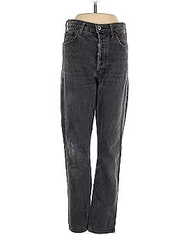 Citizens of Humanity Black Charlotte Straight Jeans (view 1)