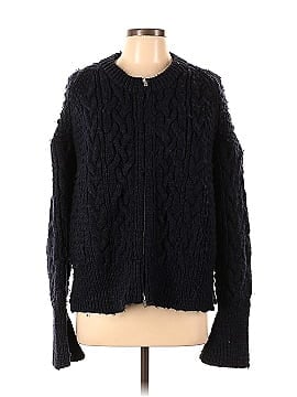 3.1 Phillip Lim Chunky Knit Zip Up Cardigan (view 1)