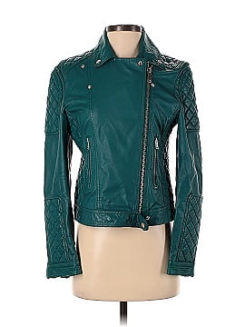 Samantha Sipos Green Quilted Bomber (view 1)