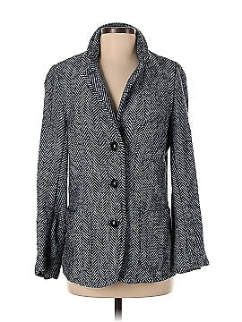 Fifteen Twenty Blue Herringbone Jacket (view 1)