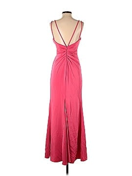 Faviana New York Pink High Slit Gown (view 2)