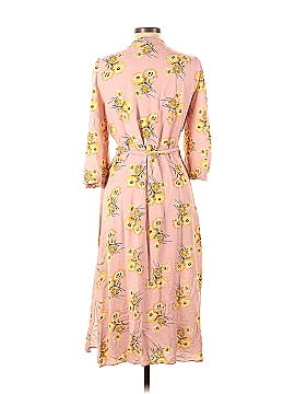 Madewell Floral Long Sleeve Wrap Dress (view 2)