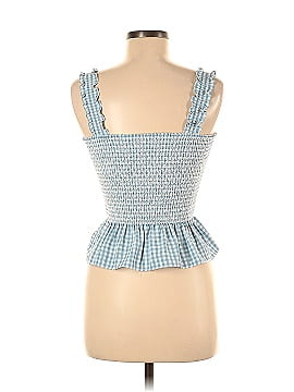 Aqua Sleeveless Top (view 2)