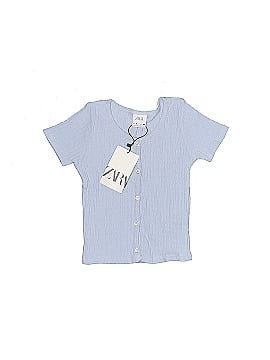 Zara Kids Short Sleeve Button-Down Shirt (view 1)