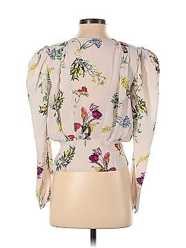 Chelsea And Walker White Floral Long Sleeve Top (view 2)