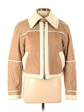 Jonathan Simkhai Adelynn Faux Sherpa Jacket (view 1)