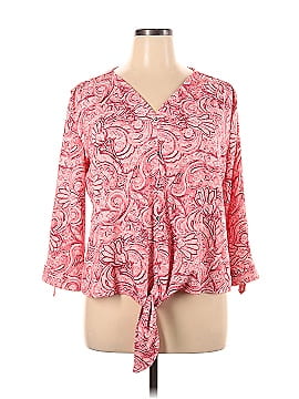 New Directions 3/4 Sleeve Blouse (view 1)