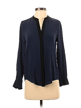 Uniqlo Long Sleeve Silk Top (view 1)