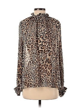 Ronny Kobo Cheetah Sheer Jett Top (view 1)