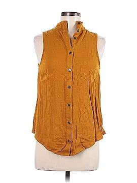 Maeve by Anthropologie Sleeveless Button-Down Shirt (view 1)