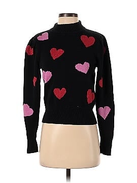 Kate Spade New York Hearts Mockneck Sweater (view 1)