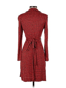 Diane von Furstenberg Red New Jeanne Wrap Dress (view 2)