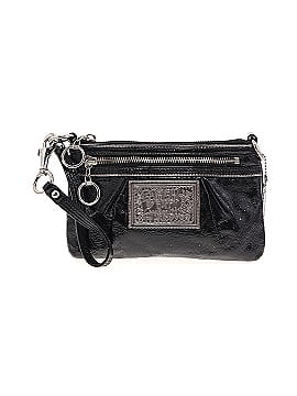 Coach Heart Poppy Leather Wristlet (view 1)