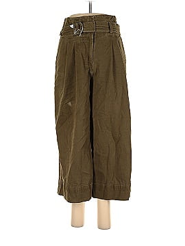 Adam Lippes Collective Green Paper Bag Pants (view 1)