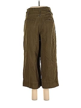 Adam Lippes Collective Green Paper Bag Pants (view 2)