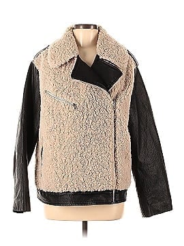 Peter Som Collective Faux Shearling Moto Jacket (view 1)
