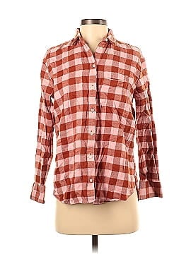 Madewell 3/4 Sleeve Button-Down Shirt (view 1)