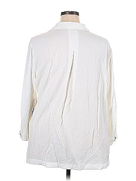 White Stag 3/4 Sleeve Button-Down Shirt (view 2)