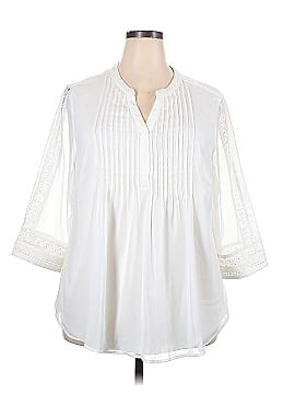 Charter Club 3/4 Sleeve Blouse (view 1)