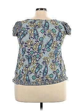 One World Short Sleeve Blouse (view 2)