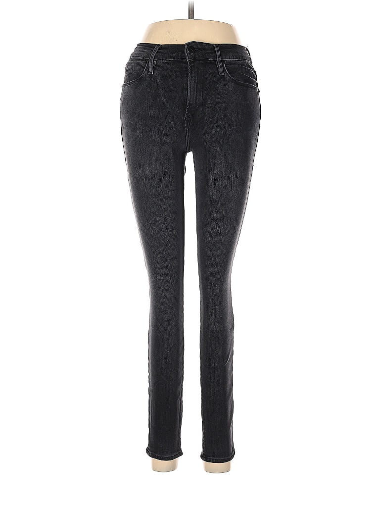 Pre-owned Frame Jeans In Black