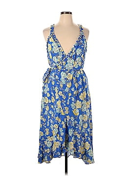 Jason Wu Blue Floral Sleeveless Dress (view 1)