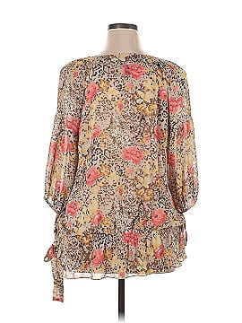 Essentials by Milano 3/4 Sleeve Blouse (view 2)