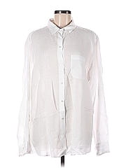 Velvet Long Sleeve Button Down Shirt