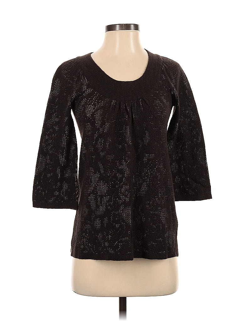 Pre-owned Jjill Pullover Sweater In Black