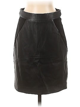 Reiss Faux Leather Skirt (view 1)