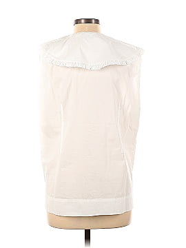 Ganni Sleeveless Button-Down Shirt (view 2)