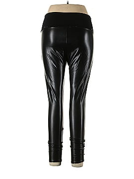 Assets Faux Leather Pants (view 2)