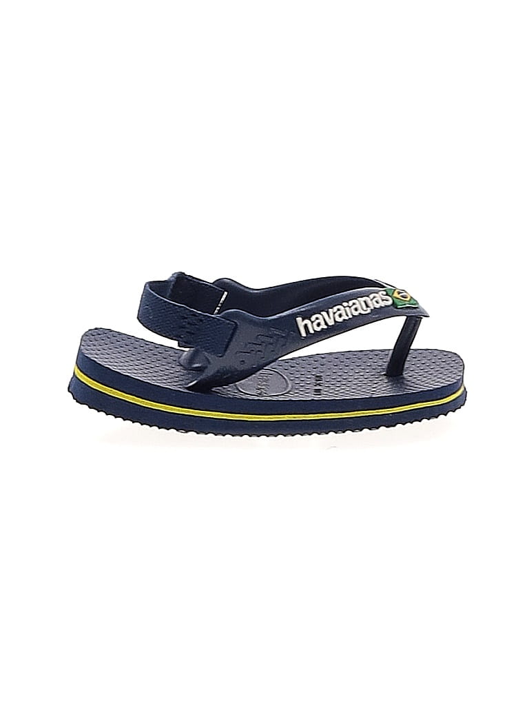 Click to view more detailed imagery on our partner's website Pre-owned Havaianas Kids' Sandals In Blue