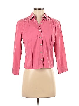 Ann Taylor 3/4 Sleeve Button-Down Shirt (view 1)