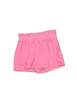 Pink Velvet Shorts (view 1)