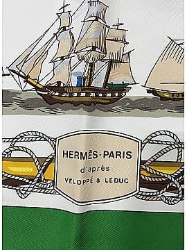 Hermès Navires Europe Voile Vapeur by Francoise Heron  (view 2)