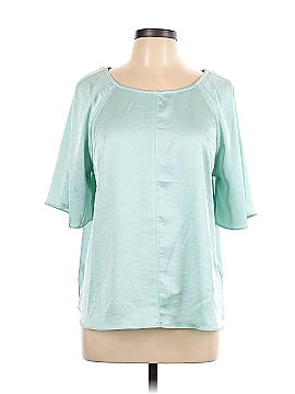 Daily Practice By Anthropologie Short Sleeve Blouse (view 1)