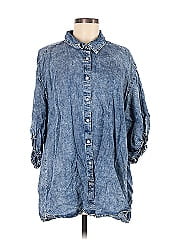 Marc New York Andrew Marc 3/4 Sleeve Button Down Shirt