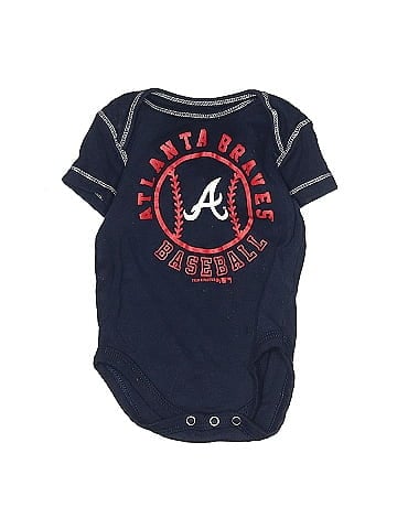 Genuine Merchandise by Team Athletics Short Sleeve Onesie (view 1)