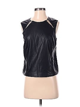 KF/KaufmanFranco Collective Faux Leather Top (view 1)