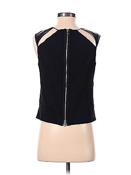 KF/KaufmanFranco Collective Faux Leather Top (view 2)