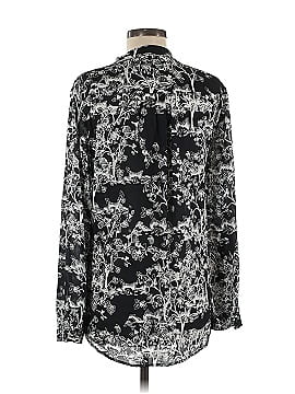 Diane von Furstenberg Long Sleeve Silk Top (view 2)