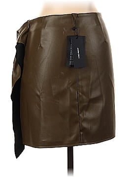 Vero Moda Faux Leather Skirt (view 2)