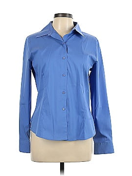 Foxcroft Long Sleeve Button-Down Shirt (view 1)